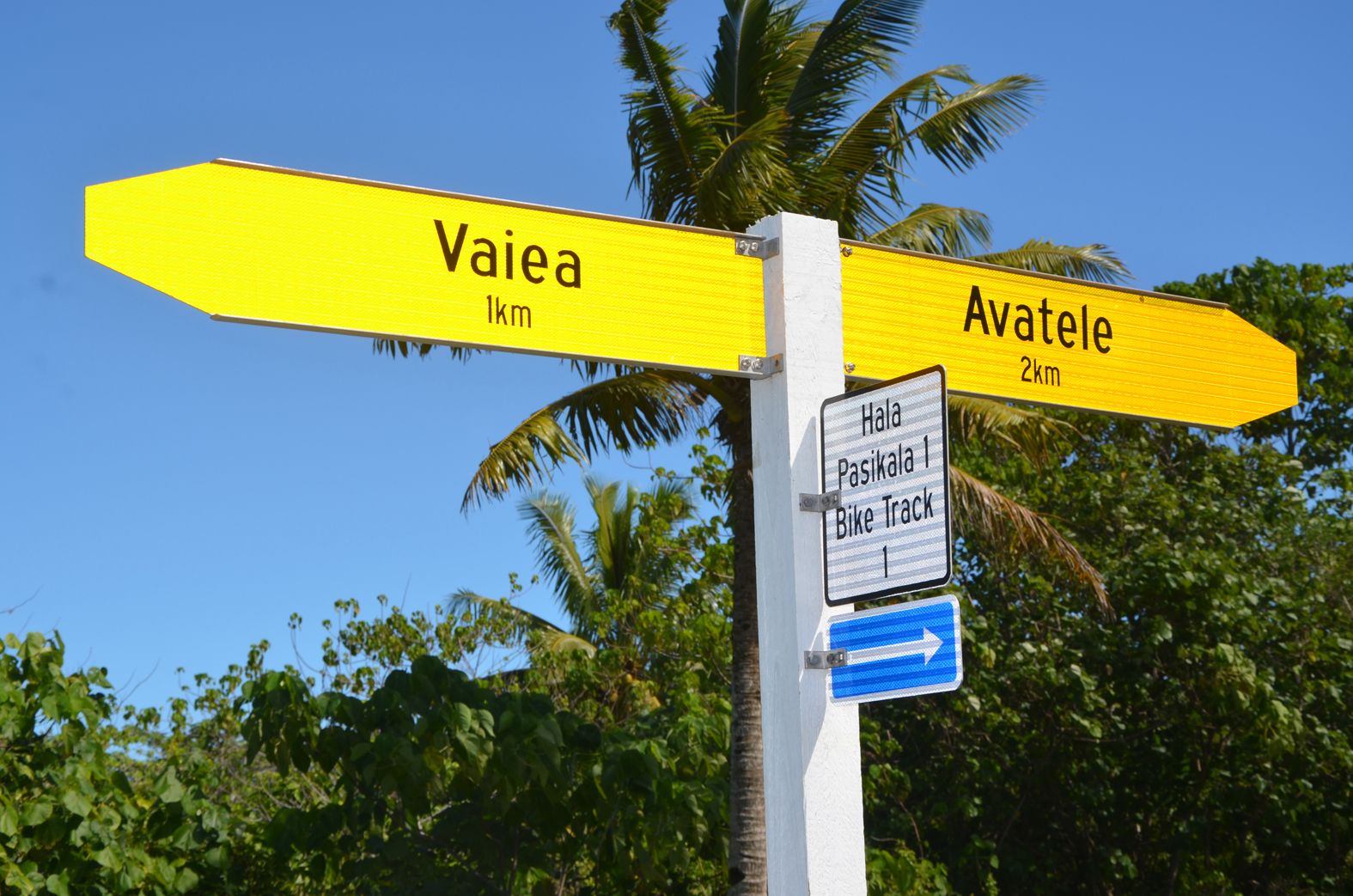 a street sign with a few directions