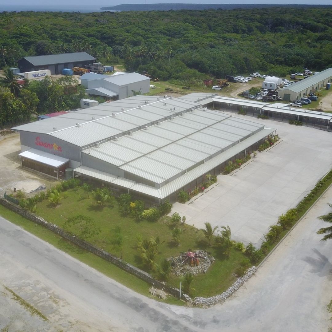 a high angle view of a building