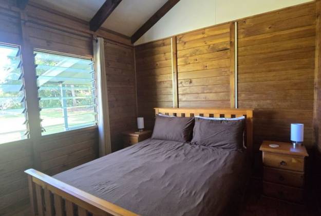 Bedroom area of the accommodation Kaliki Lodge