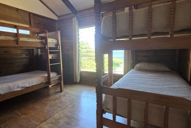 Double bunker beds of the accommodation Kaliki Lodge