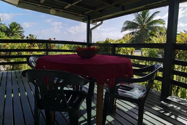 Outdoor area for accommodation Aliutu Guesthouse