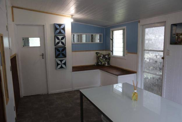kitchen area of the accommodation YOLOS