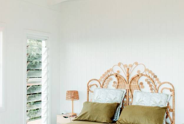 Bedroom area of the accommodation of Tuhia Sunrise